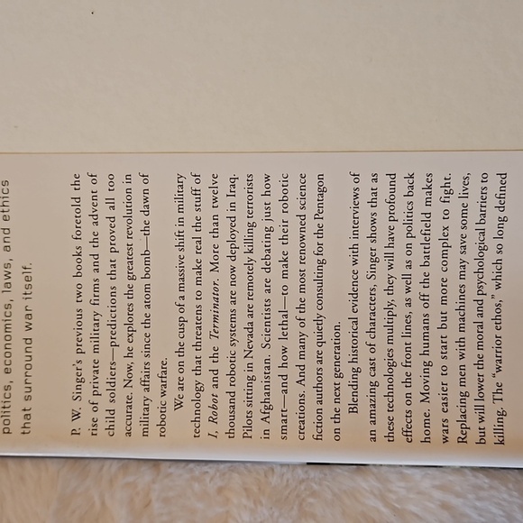 Wired For War by P.W Singer.The Robotic Revolution & Conflict in the 21stCentury - Picture 10 of 13
